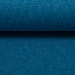 Stepper Signe melange, Raute 1,7x3 cm, petrol